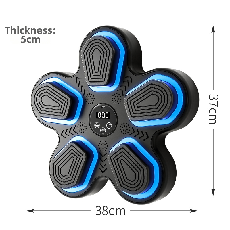 Star Punching Bag — sienas uzstādīšana; materiāli PU, akrils, ABS, PP; svars 1,7 kg; zīmols S-Lang Shield