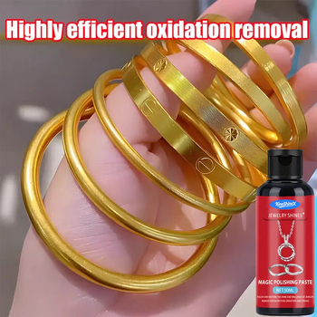 Vosk na leštenie šperkov pre kov a jade – odstraňovanie škrabancov, zrkadlový lesk, 40 ml