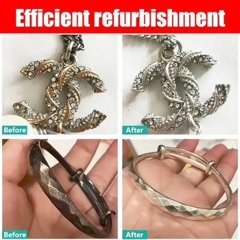 Vosk na leštenie šperkov pre kov a jade – odstraňovanie škrabancov, zrkadlový lesk, 40 ml