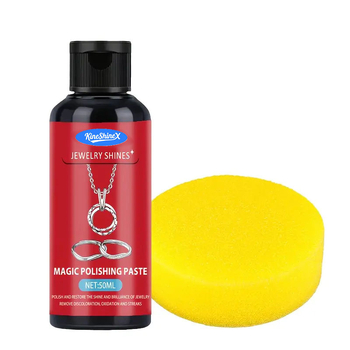 Vosk na leštenie šperkov pre kov a jade – odstraňovanie škrabancov, zrkadlový lesk, 40 ml