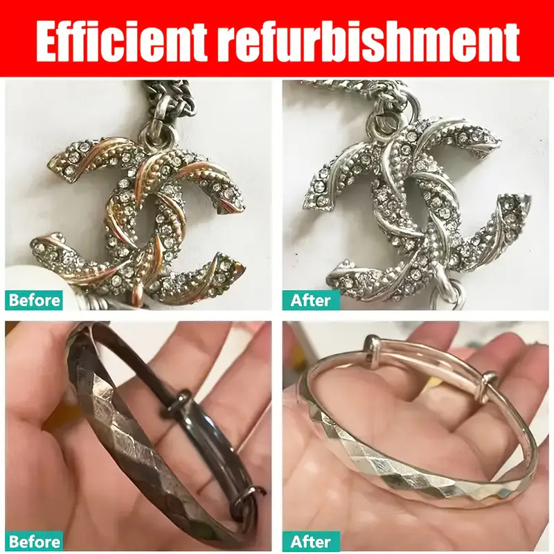 Vosk na leštenie šperkov pre kov a jade – odstraňovanie škrabancov, zrkadlový lesk, 40 ml