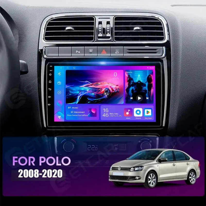 Sokula autorádió, univerzálna kompatibilita, 4GB RAM + 64GB úložisko, kovovo-plastové telo, 12V napájanie, 1-ročná záruka