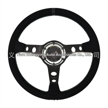 Pretekárske riadiace koleso - velúr materiál, univerzálna kompatibilita, Tiypeor 001-gzfxp599-04