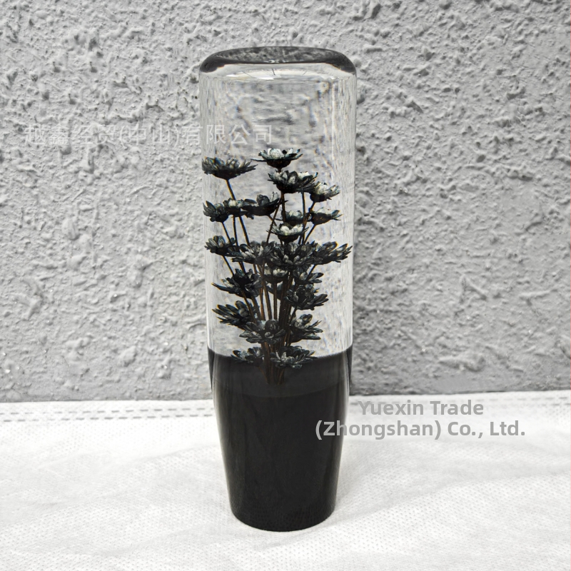 Gombík radiacej páky pre auto s JDM vzorom krizantémy, pre manuálnu aj automatickú prevodovku, možnosť personalizovanej úpravy