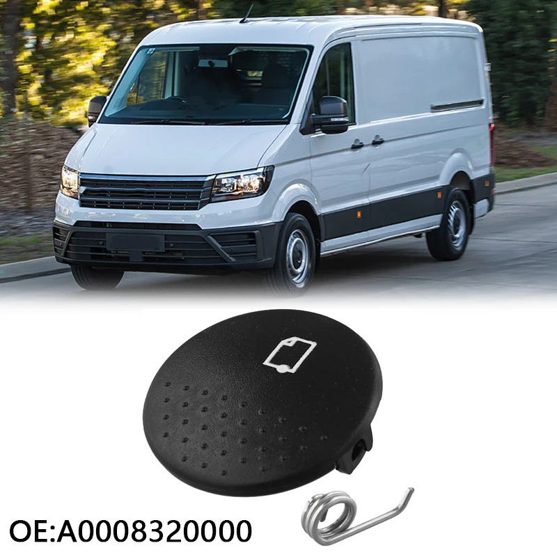 Kryt upozorenja grijanja ploče s gumbom okvira instrumentne ploče – kompatibilno s Mercedes-Benz Sprinter W906 / Crafter (2006–2018), Materijal: Inženjerski plast, Model A0008320000