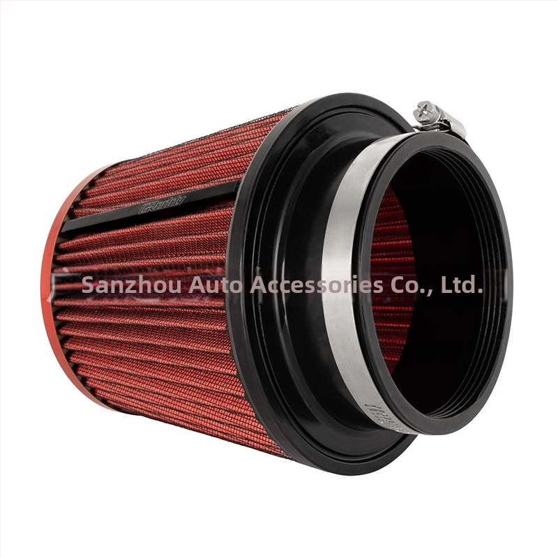 Sēņu galvas gaisa filtrs Qx1006, 100 mm ieplūdes un 100 mm izejas diametrs, universāla saderība