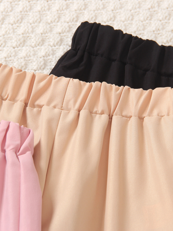 Dječje cargo hlače, casual stil, kratka dužina, džepovi s preklopima, 100% poliester