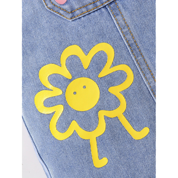 Dječje traperice u Chanel stilu: tkanina od pamuk džerseja, glavni sastav Vinylon, duljina hlača devet desetina, zima 2012