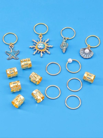 Accesoriu pentru cap, pieptene metalic pentru păr în stil boho pentru copii