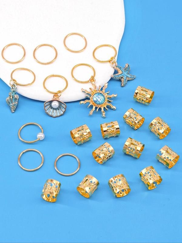 Accesoriu pentru cap, pieptene metalic pentru păr în stil boho pentru copii