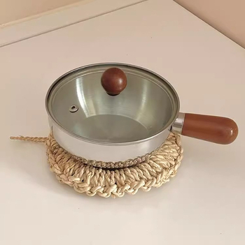 304 nerezová oceľ mliečna miska s skleneným viečkom a úchytkou z orechového dreva, určená pre jednu osobu