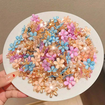 Sponka do vlasov z kovu a krištálu s titanovým vsadením, kód sh37796726, zimná 2025 verzia, cezhraničný export exkluzívny