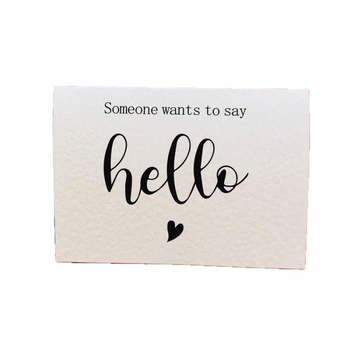 Prívesok – kartónový papier, štvorcový tvar, séria Dachshund, MA-37, Jiaoye