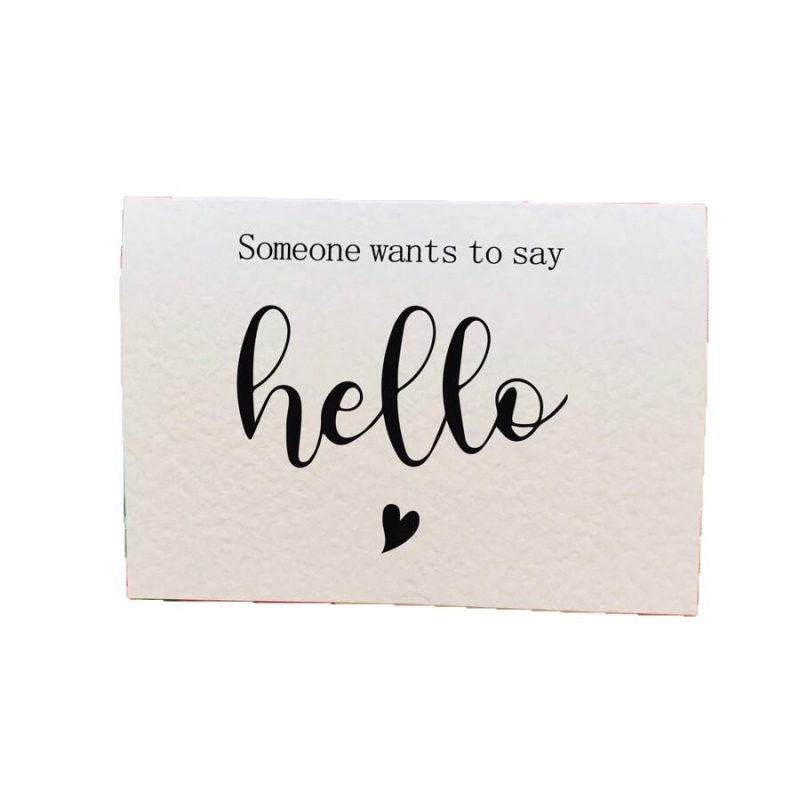 Prívesok – kartónový papier, štvorcový tvar, séria Dachshund, MA-37, Jiaoye