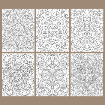 Kniha maľovania podľa čísiel na uvoľnenie, 30 strán, papier 100 g/m², ručne vyrobená