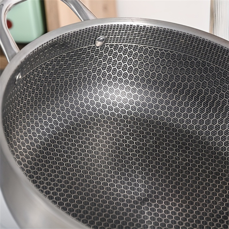 Hot Pot z nerezovej ocele s potravinárskou kvalitou, nepřilnavý, viacvrstvové dno, sklenená pokrievka, kompatibilný s indukciou, objem 2,1–4 L