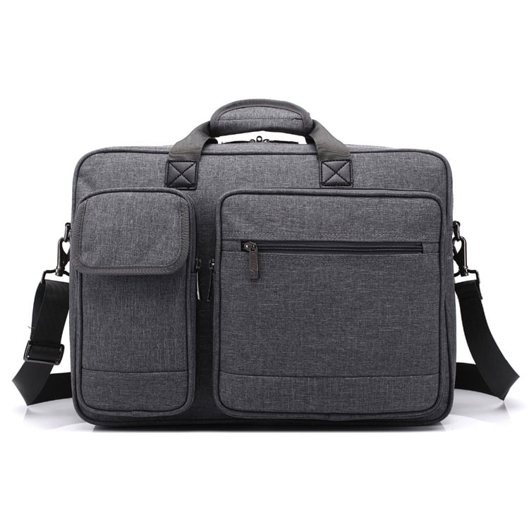 Τσάντα επιχειρηματική για tablet μεγάλης χωρητικότητας για εξωτερικά ταξίδια - Υλικό Snowflake, φερμουάρ στο άνοιγμα, θήκη φορητού υπολογιστή, εσωτερική τσέπη με φερμουάρ, μοντέλο YCW-DNB3