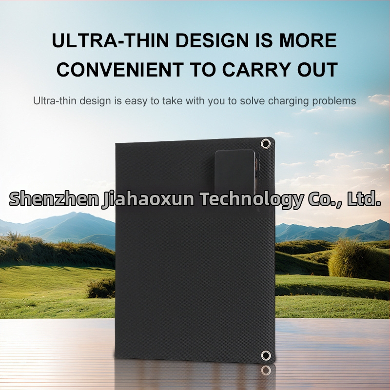 Saulės energijos kelioninis įkrovimo krepšys, sulankstomas (20W, 5V)