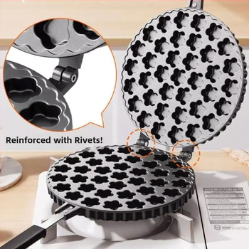 Sada 37 foriem Plum Blossom, hliníkové zliatiny, nepriľnavé, obsahuje valec na vajíčka a plech na pečenie