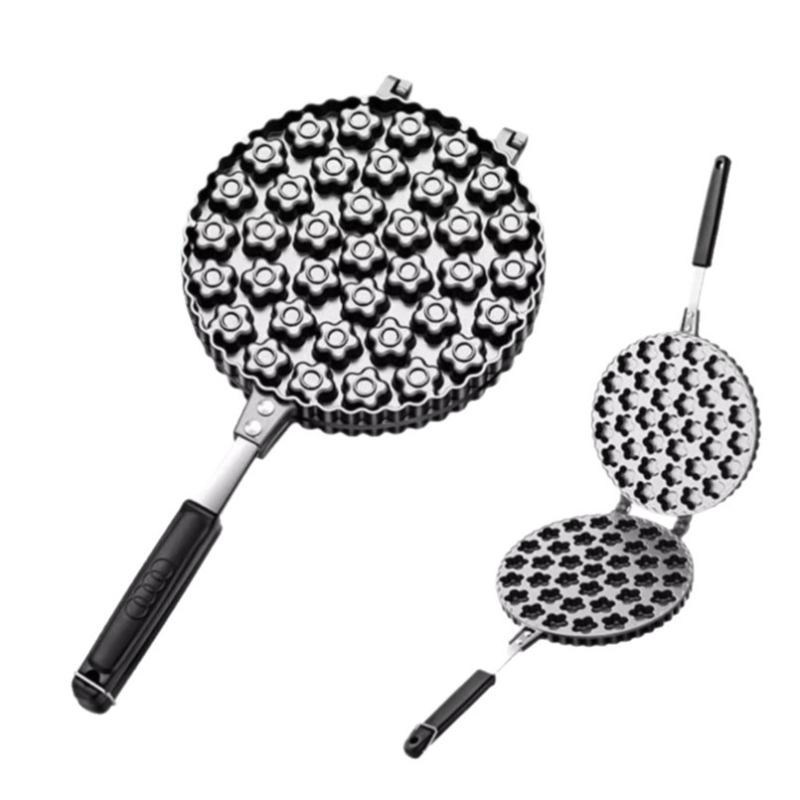 Sada 37 foriem Plum Blossom, hliníkové zliatiny, nepriľnavé, obsahuje valec na vajíčka a plech na pečenie