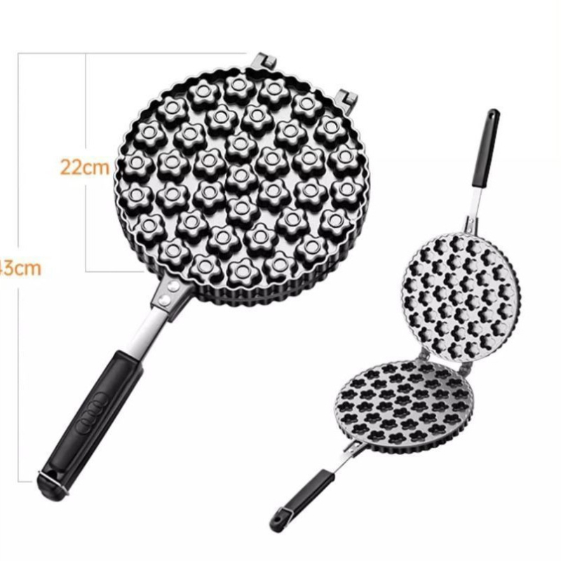 Sada 37 foriem Plum Blossom, hliníkové zliatiny, nepriľnavé, obsahuje valec na vajíčka a plech na pečenie