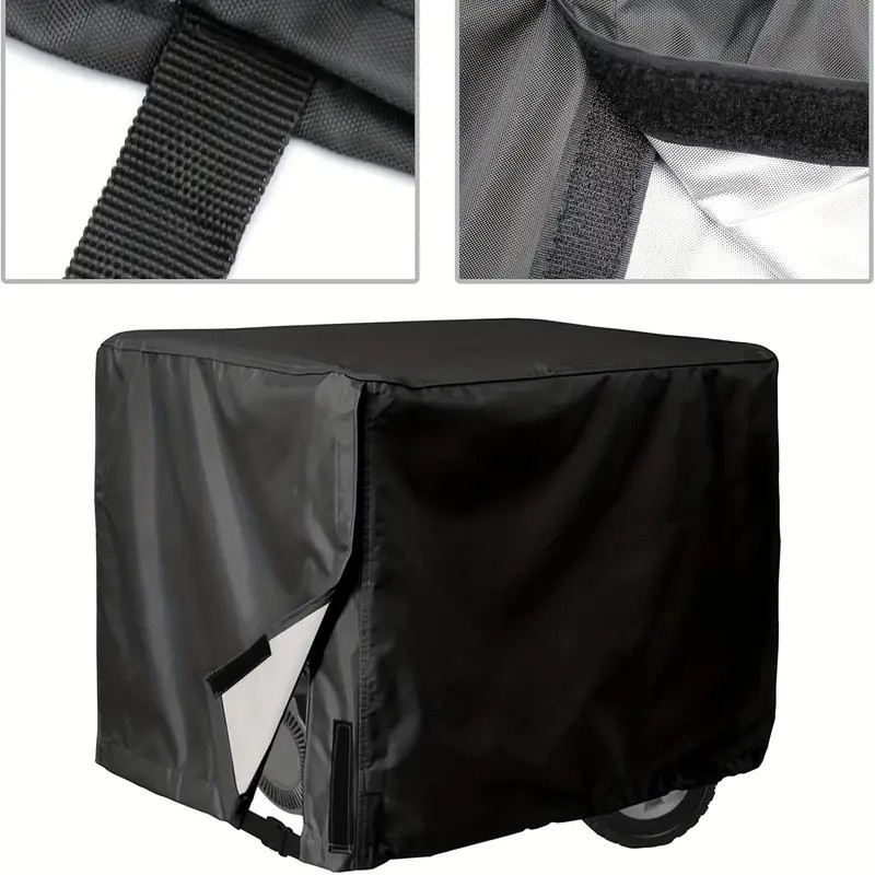 Prilagođeni pokrov motora za dizelske generatorе od Oxford platna — vodootporan, UV-otporan, prašini otporan, vanjska upotreba; 100% poliester