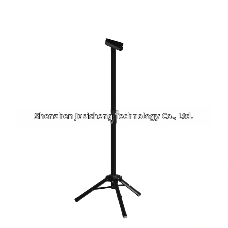 V4 Mini Trojuholníkový Podlahový Stojan – Výškovo Nastaviteľný, Prenosný Stojan na Reproduktory