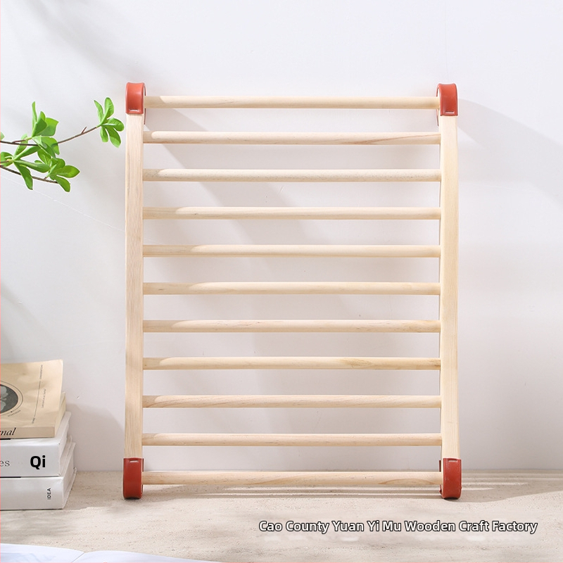 Drvena S-oblikovana naslona za saunu — valovita naslona za otvorenu parnu sobu (Materijal: Drvo; Kategorija: stalak za saunu; Stil: Moderno jednostavno)