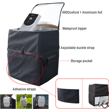 Калъф за изолация на нагревател за вана и помпа за спа (Полиестер, Универсален стил, модел KG0338, Персонализирана обработка)