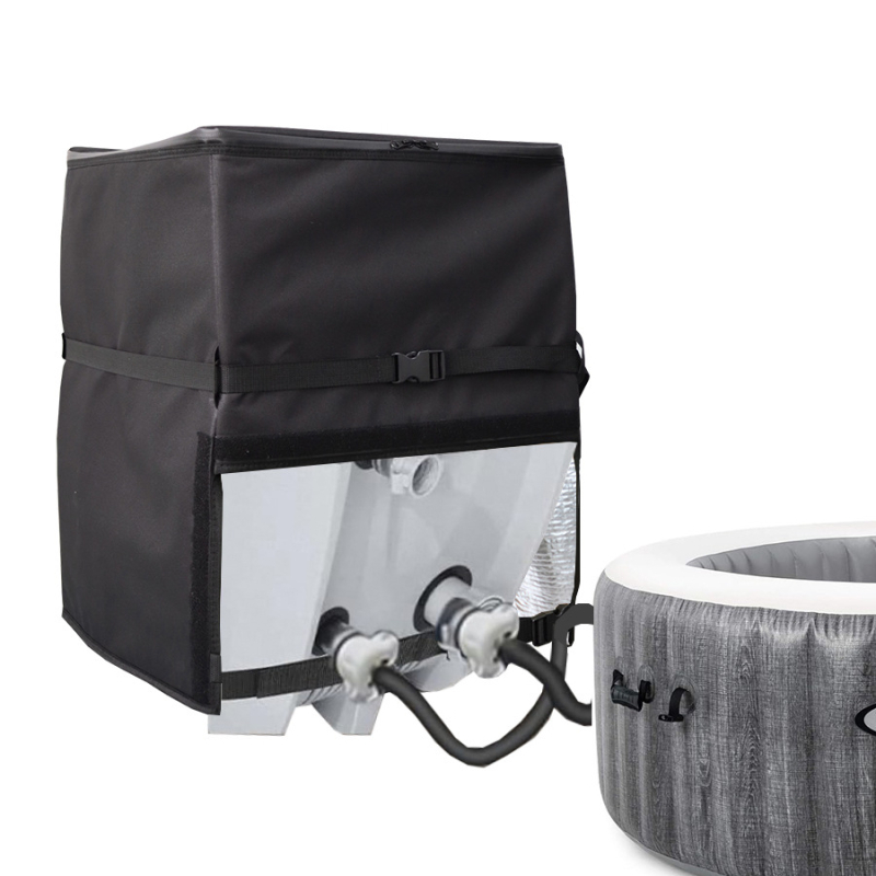 Калъф за изолация на нагревател за вана и помпа за спа (Полиестер, Универсален стил, модел KG0338, Персонализирана обработка)