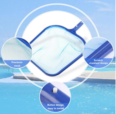 Bazénový čistiaci nástroj - ABS sieťka na listy pre plytkú vodu, Fengyun značka