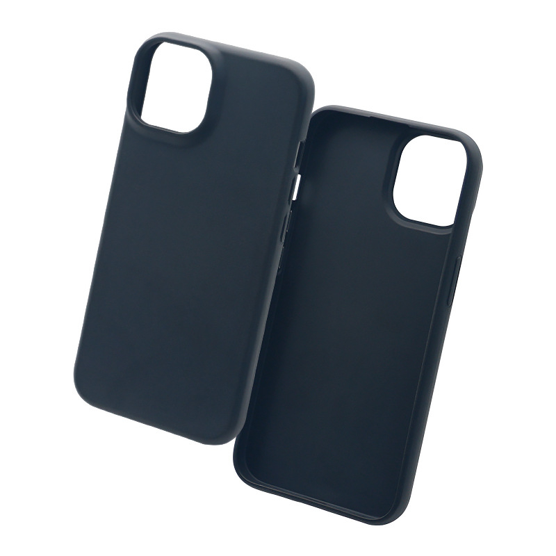 iPhone 14 TPU матов кейс, антиизносоустойчив, персонализируем геометричен модел (за iPhone 14, 14 Pro Max, 14 Max)