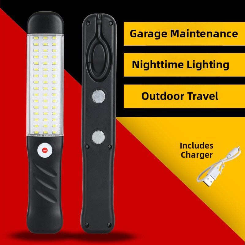 USB daugiafunkcinė avarinė rankinė lemputė su reguliuojamu ryškumu, IP65, LED 5730, 3000 lm, 5V USB maitinimas