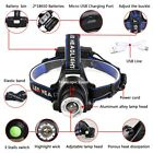 Externá LED čelovka s USB nabíjaním, 10W, nastaviteľné zaostrenie, batéria 2400mAh, dosah 500 m