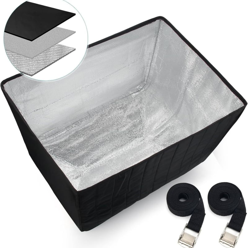 Accord kryt na okno klimatizácie s trojvrstvovou ochranou proti dažďu a prachu, polyesterová tkanina