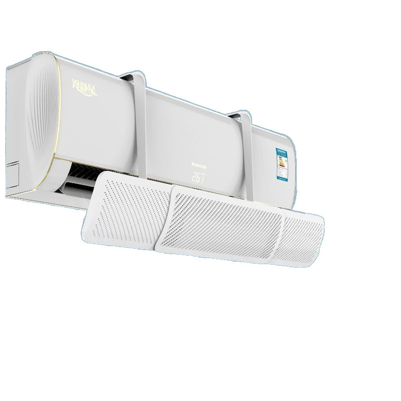 Nástenný univerzálny vysúvací deflektor pre klimatizáciu, perforovaný panel, nastaviteľný prívod vzduchu hore-dole