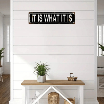 Dekorativne viseće ukrase – inspirativan metalni znak za registracijsku tablicu, željezni list za zid, artikal sh46015531