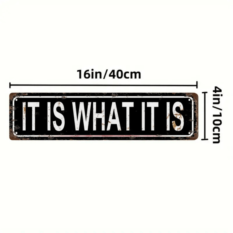 Dekorativne viseće ukrase – inspirativan metalni znak za registracijsku tablicu, željezni list za zid, artikal sh46015531