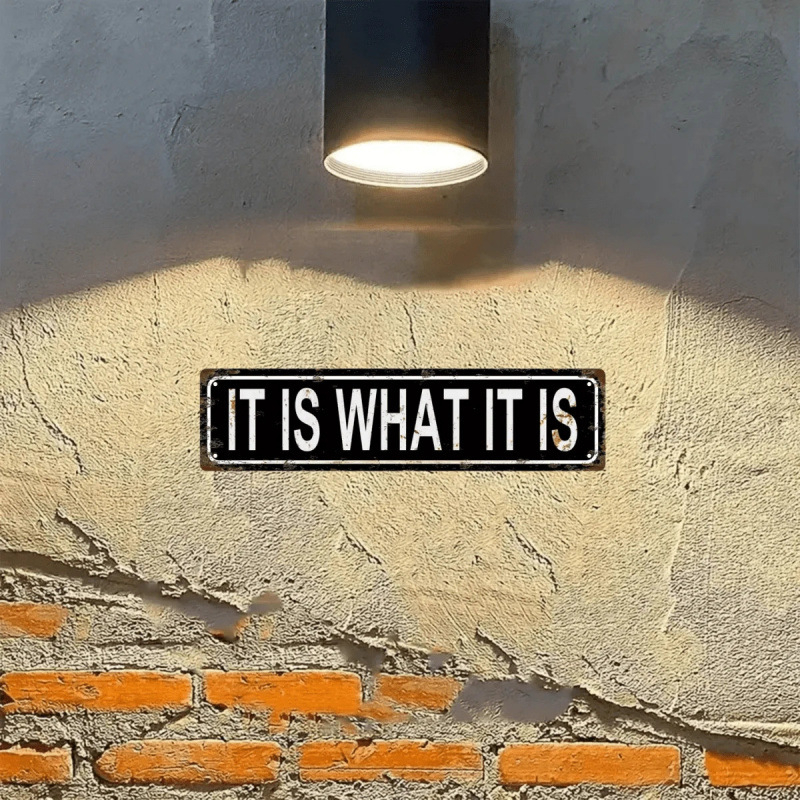 Dekorativne viseće ukrase – inspirativan metalni znak za registracijsku tablicu, željezni list za zid, artikal sh46015531