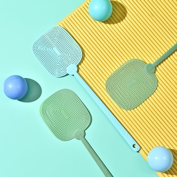 Lopata na mušky s dlhým držadlom, plastová, ručná, odolná, netoxická, pre domáce použitie