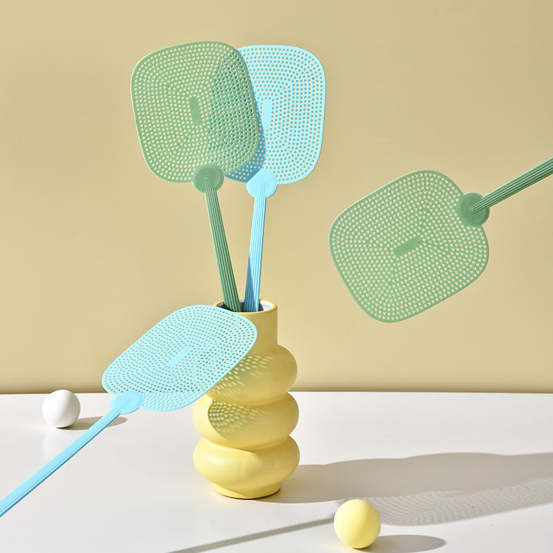 Lopata na mušky s dlhým držadlom, plastová, ručná, odolná, netoxická, pre domáce použitie