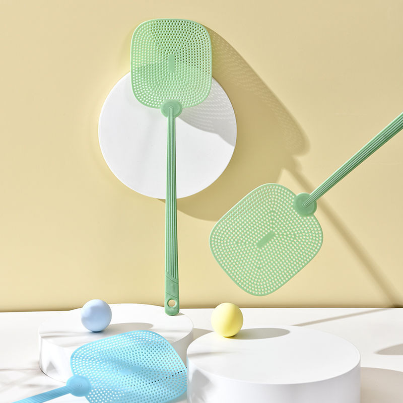 Lopata na mušky s dlhým držadlom, plastová, ručná, odolná, netoxická, pre domáce použitie