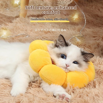 Elizabetin golier pre mačky a psy proti olizovaniu, bavlna, univerzálny, moderný minimalistický štýl