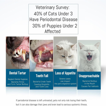 Set zubných kefiek pre domáce zvieratá s mäkkými štetinami – čistenie plaku na jazyku, bielenie zubov a starostlivosť o parodontálne zdravie pre mačky, psy a zajace