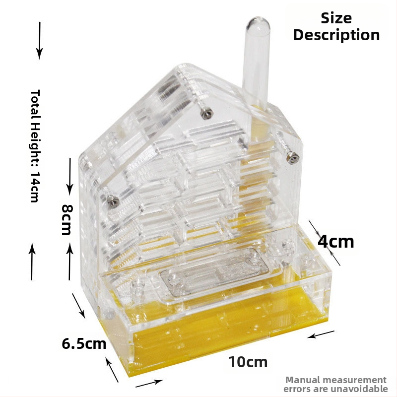 Akrýlové mravčie hniezdo na chov – na kŕmenie, 380 g