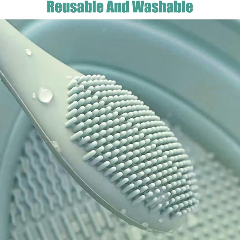 Set četkica za pse, 5 komada, prstna četkica, plastični materijal, pakiranje 200 komada