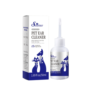 Lichid de curățare a urechilor pentru pisici și câini – elimină cerumen, recipient din plastic (formă: lichid; efect: elimină cerumen; material: recipient din plastic; utilizare: animale de companie)