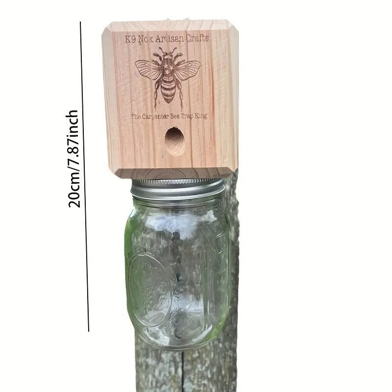 Kapana za Carpenter Bee – Drveni privjesak, Boxwood, Brand Also rhyme