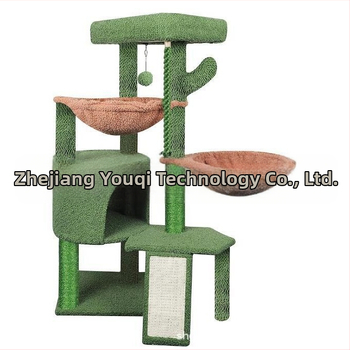 Šplhaciu veža pre mačky, mačacie hniezdo a strom pre mačky — odnímateľná a prateľná, zo sisalu, štýl Pastoraálny (Materiál: Sisal; Import: Nie; Štýl: Pastoraálny)