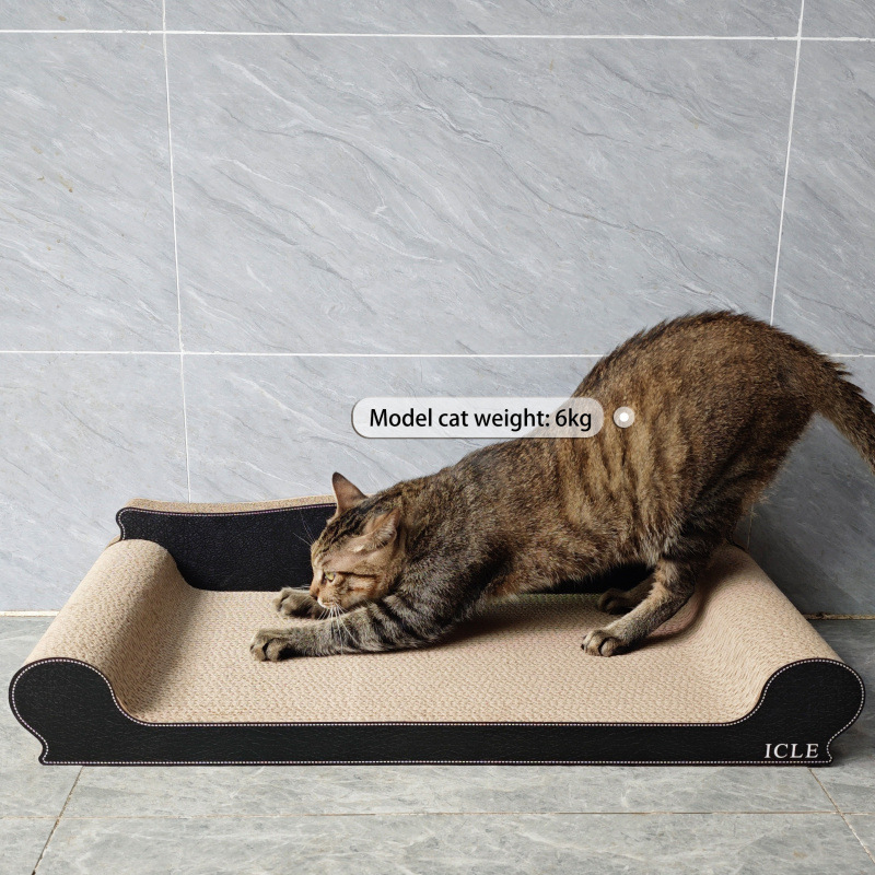 Mačja škrabalo-ležaljka od čvrstog kartona, model jd601099641218011, ekskluzivni izvoz